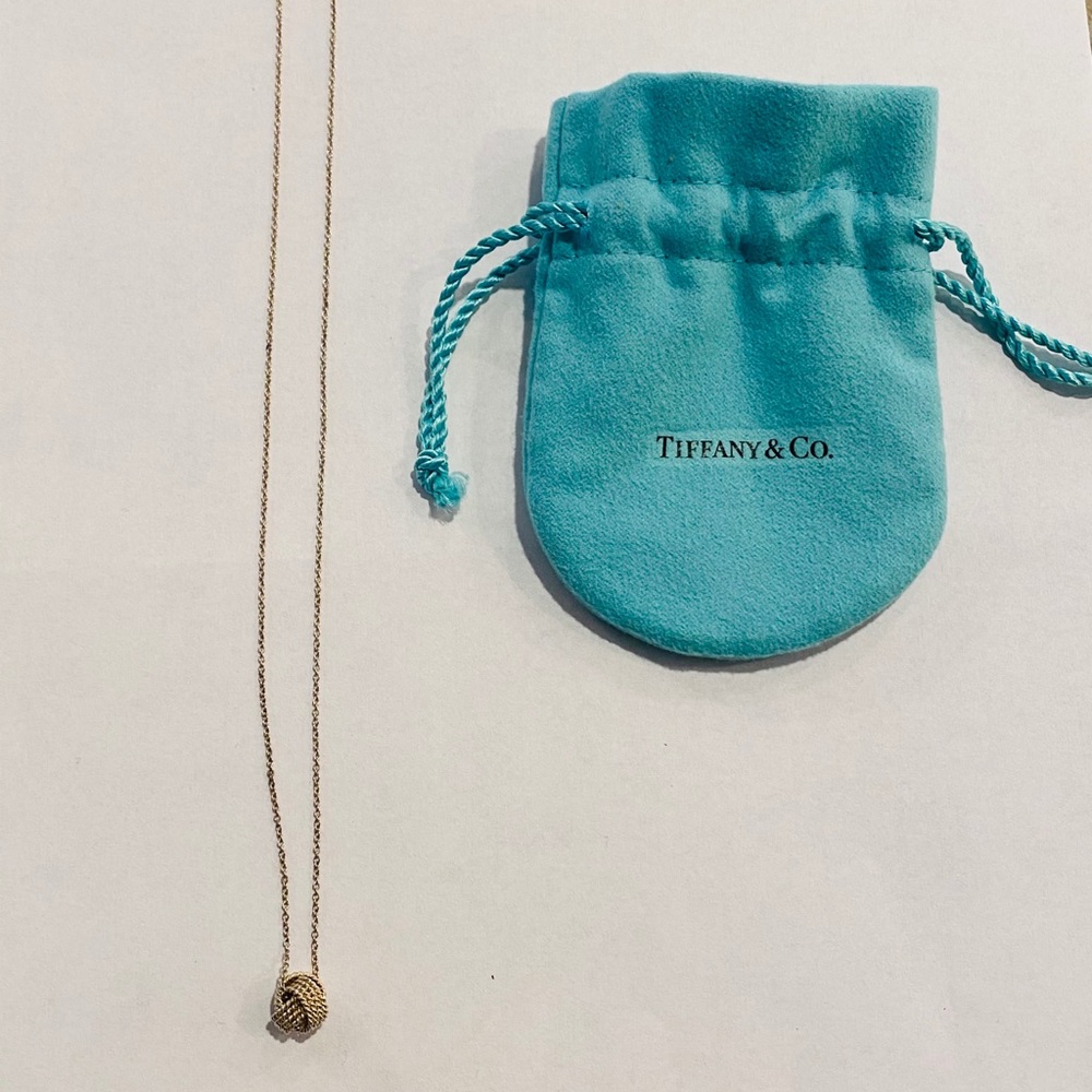 Tiffany & Co. knot pendant